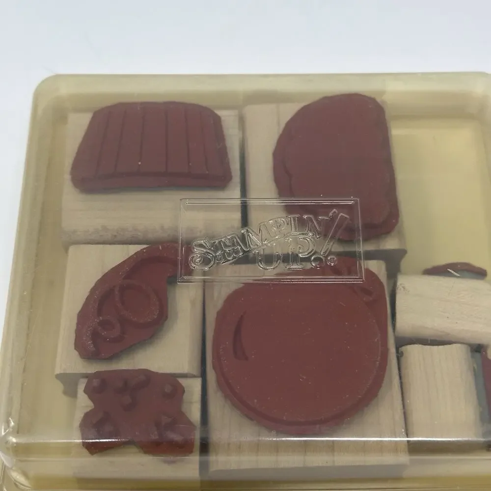 Stampin Up Party Favors Set - VINTAGE - 7 Stamps